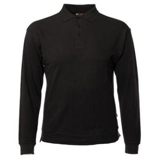 Afbeeldingen van M-Wear 6130 poloshirt lange mouw (1 ST)