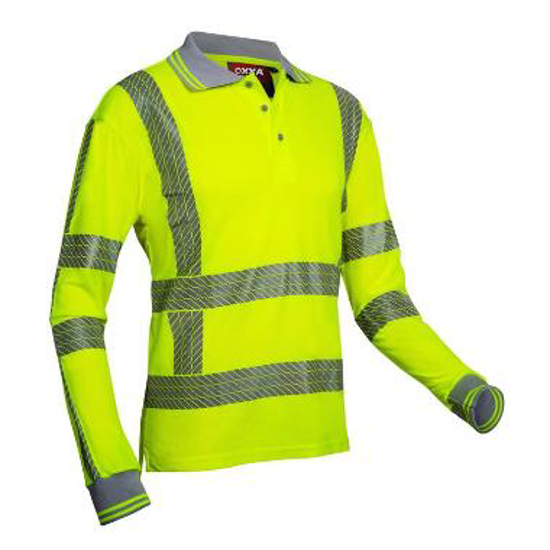 Afbeeldingen van OXXA® X-Viz-Comfort-Long 6220 poloshirt RWS (1 ST)