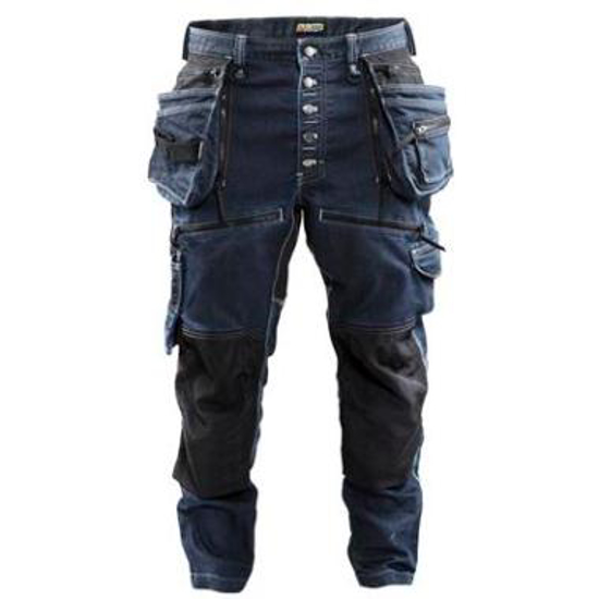 Afbeeldingen van Blåkläder X1900 Baggy Denim Stretch broek (1 ST)