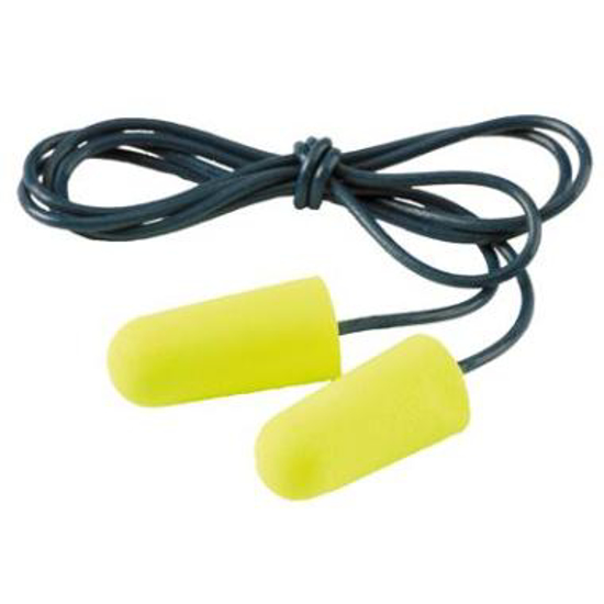 Afbeeldingen van 3M E-A-R Soft Yellow Neons oordop met koordje (1 DSP)