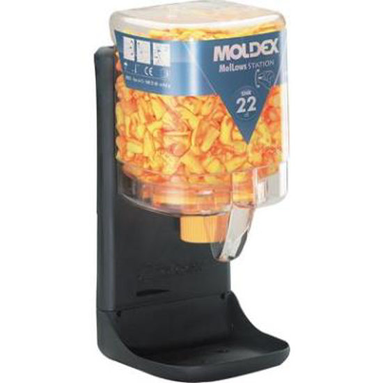 Afbeeldingen van Moldex 762501 dispenser klein met 250 paar Mellows oordoppen (1 CS)