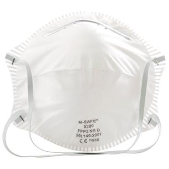 Afbeeldingen van M-Safe 6200 stofmasker FFP2 NR D (20 ST)