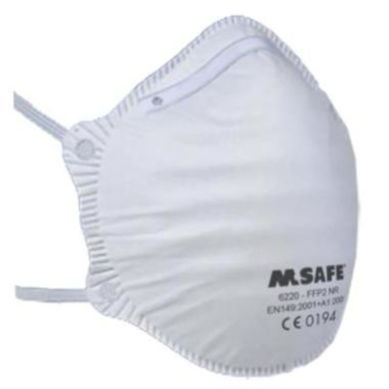 Afbeeldingen van M-Safe 6220 stofmasker FFP2 NR (20 ST)