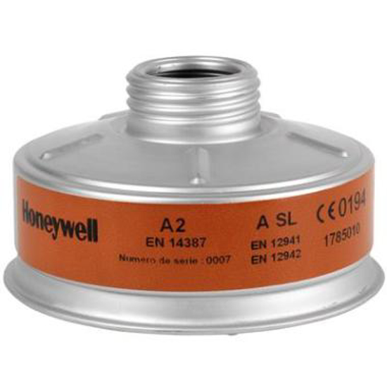 Afbeeldingen van Honeywell gas- en dampfilter A2 (1 ST)