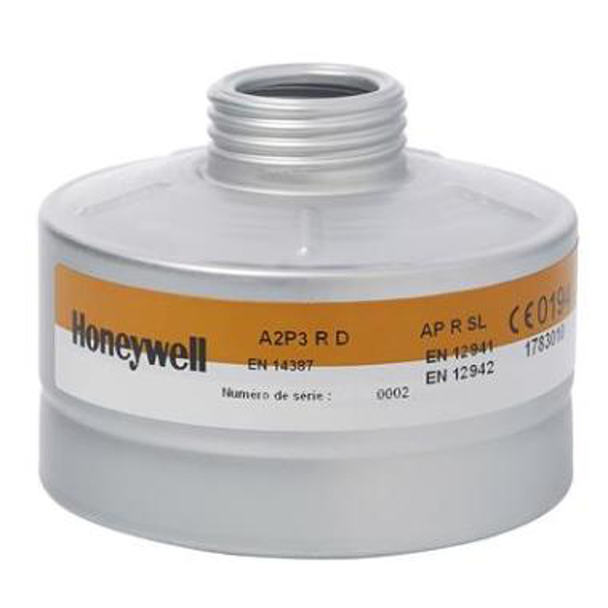 Afbeeldingen van Honeywell combinatiefilter A2-P3 (27 ST)