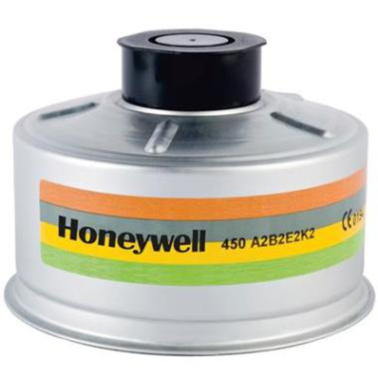 Afbeeldingen van Honeywell gas- en dampfilter A2B2E2K2 (1 ST)