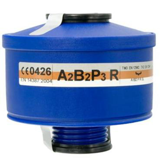 Afbeeldingen van Spasciani 202 combinatiefilter A2B2-P3 R (4 ST)