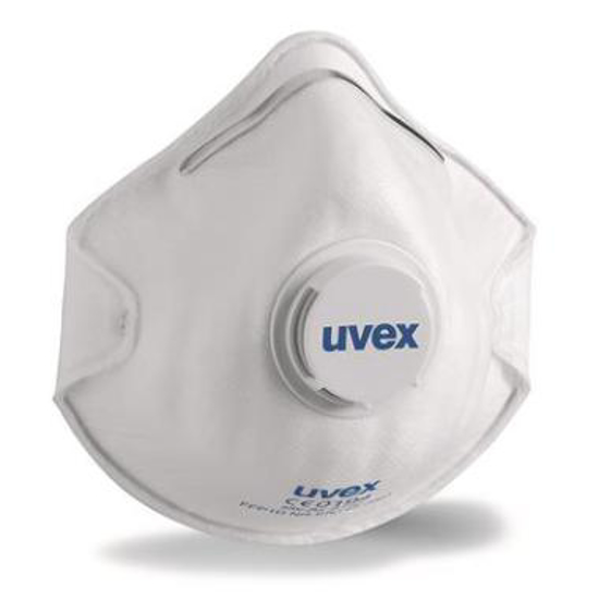 Afbeeldingen van uvex silv-Air 2110 stofmasker FFP1 NR D met uitademventiel (15 ST)