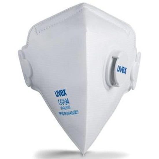 Afbeeldingen van uvex silv-Air 3110 stofmasker FFP1 NR D met uitademventiel (15 ST)