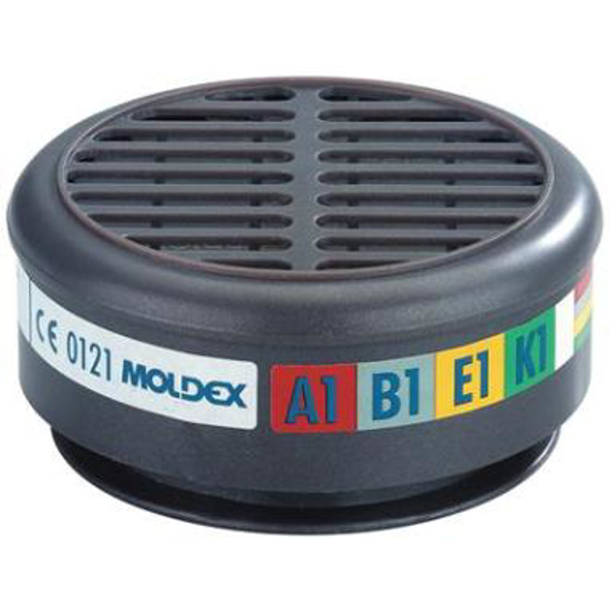 Afbeeldingen van Moldex 890001 gas- en dampfilter A1B1E1K1 (10 ST)