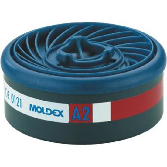 Afbeeldingen van Moldex 920001 gas- en dampfilter A2 (8 ST)