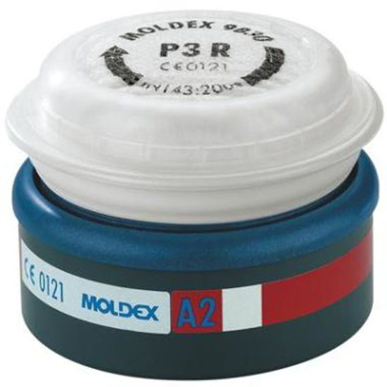 Afbeeldingen van Moldex 923001 combinatiefilter A2-P3 R (6 ST)