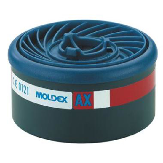 Afbeeldingen van Moldex 960001 gas- en dampfilter AX (48 ST)