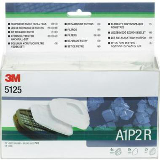 Afbeeldingen van 3M 5125 filterkit (4 ST)