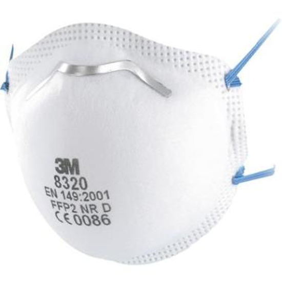 Afbeeldingen van 3M 8320 stofmasker FFP2 NR D (10 ST)