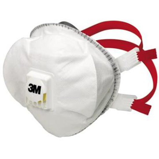 Afbeeldingen van 3M 8835+ stofmasker FFP3 R D met uitademventiel (5 ST)