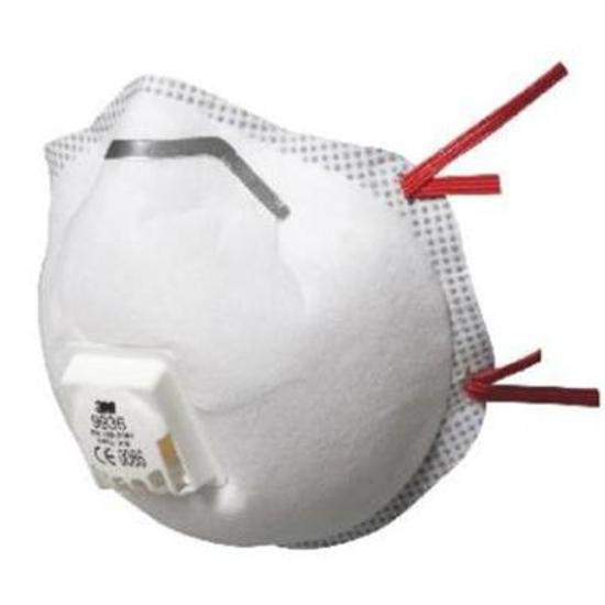 Afbeeldingen van 3M 9936 stofmasker FFP3 R D met uitademventiel (180 ST)