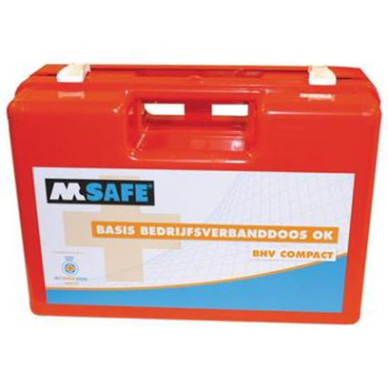 Afbeeldingen van M-Safe BHV compact verbanddoos (1 ST)