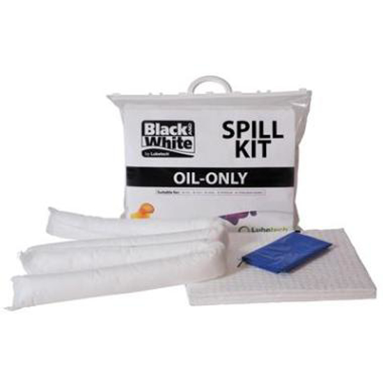 Afbeeldingen van Lubetech Black & White olie absorptie Spill Kit (1 ST)