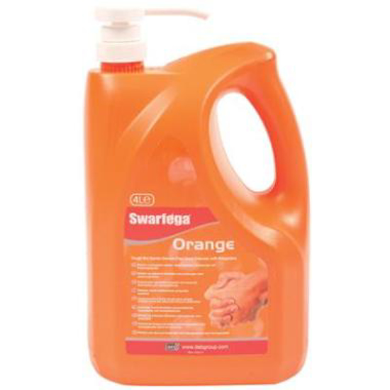 Afbeeldingen van Swarfega Orange Pump Pack handreiniger (4 ST)