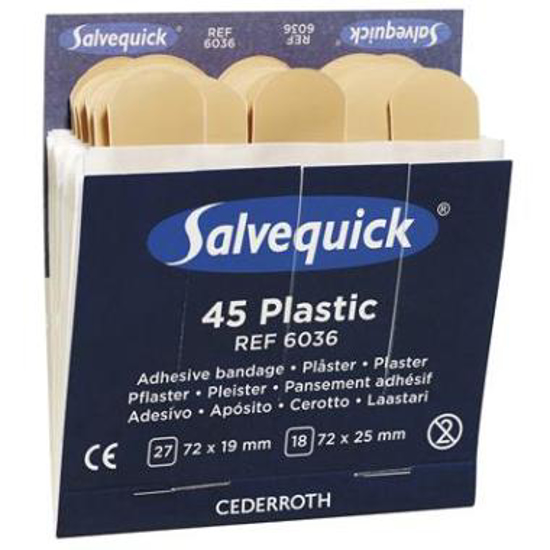 Afbeeldingen van Salvequick 6036 plasticpleisters (1 ST)