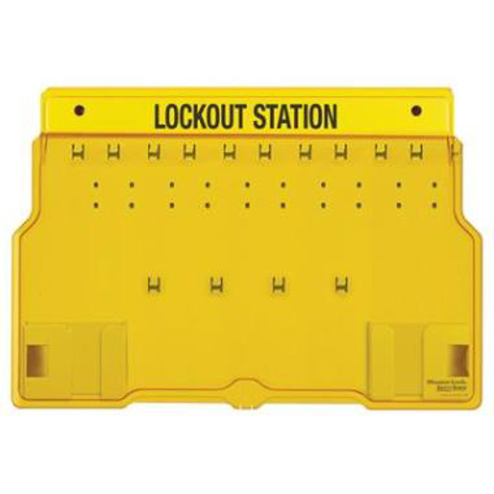 Afbeeldingen van Masterlock 1483B hangslotstation t.b.v. 10 hangsloten (1 ST)